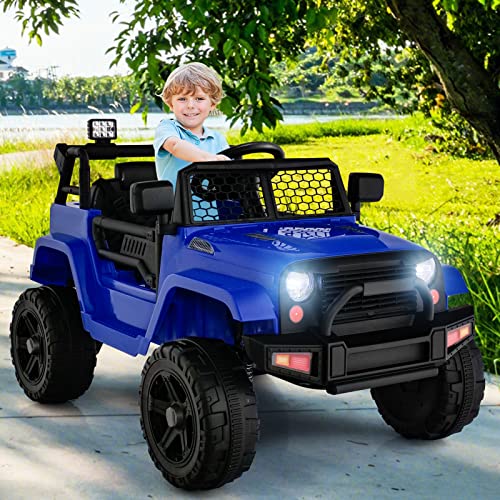 Kids Ride On Truck (Blue)