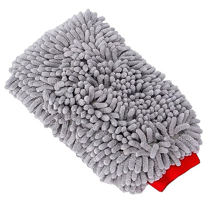 968801 Mothers Premium Chenille Car Wash Mitt (1 Pack)
