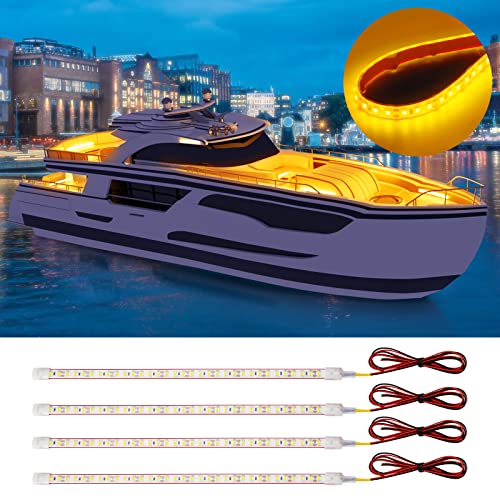 Amber Led Strip Light (Yellow / 12 inch)