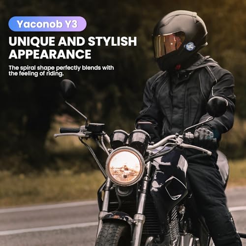 Y3 Helmet Bluetooth Headset (1 Pack)