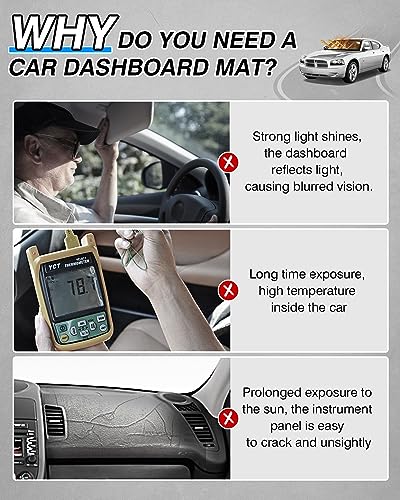 Dash Cover for Dodge Charger 2008 (60*33(Dodge Charger 08-10))