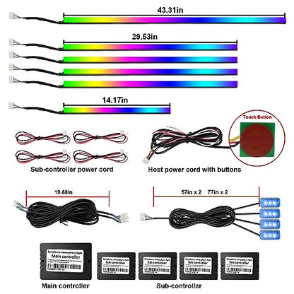 Acrylic Interior Car LED Strip Light (dreamcolor 10 in 1)