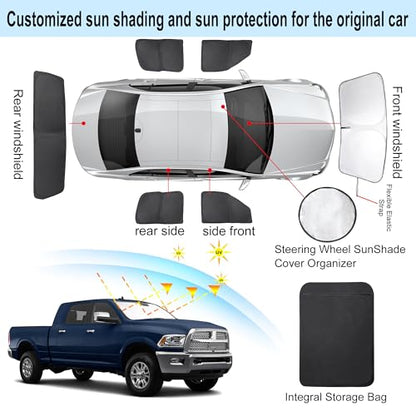 Window Shades for Dodge RAM 2500 3500 2010 (Dodge RAM 2500 3500 2010-2026)