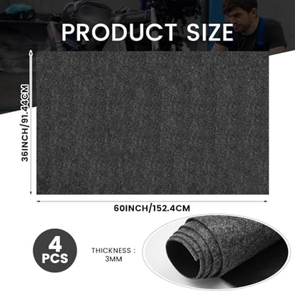 2 Pcs Oil Spill Mat Set