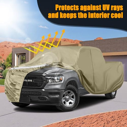Waterproof Truck Covers for CrewCab 5.5 ft (Truck-235 Inch)