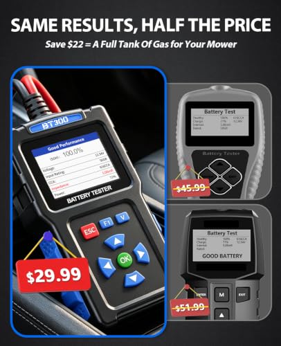 Battery Load Tester 12v Automotive (Black)
