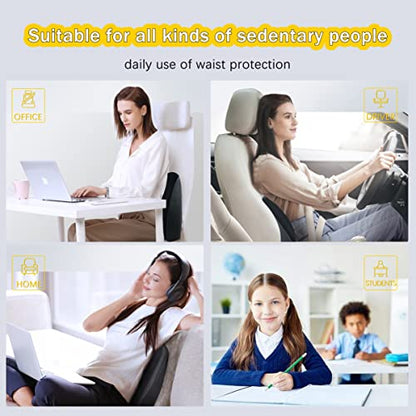 Super Soft Lumbar Support Pillow for Car (Backsaver-one)