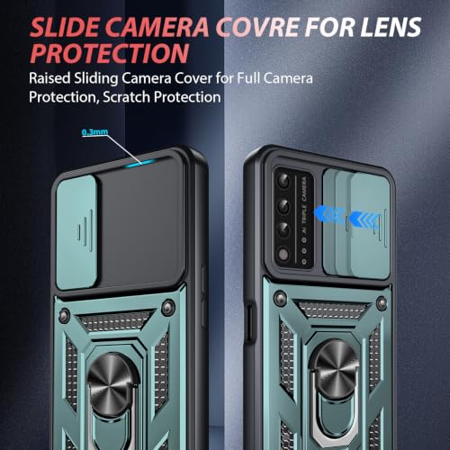 for T Mobile REVVL V+ 5G Case (T-Mobile REVVL V+ 5G（6.82"） / Green)