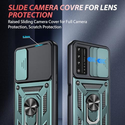 for T Mobile REVVL V+ 5G Case (T-Mobile REVVL V+ 5G（6.82"） / Green)