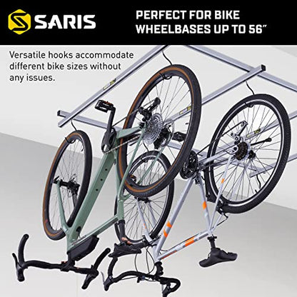 Glide Bike Storage Ceiling Rack Grey (Storage Ceiling Rack)