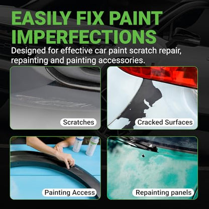 Car Paint Touch Up Spray Kit (Aerosol Spray - Platinum Kit / Blue Ribbon/Dark Blue/Orion Blue Pearl)