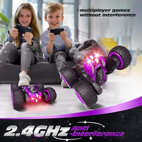 Remote Control Car for Kids (Purple)