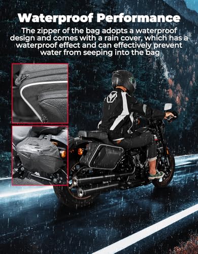 Motorcycle Saddlebags Expandable 22