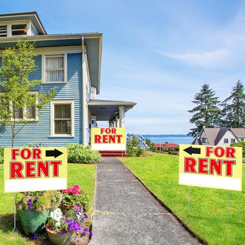 3 Pcs Sale Sign Extra Large (for Rent)