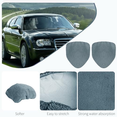 XINDELL 5 Pack Microfiber Pads (Grey)