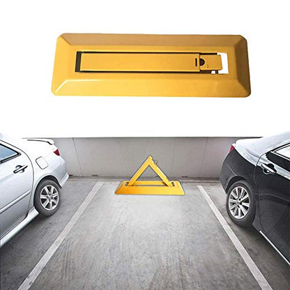 Folding Parking Barrier with Lock