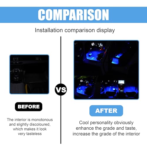 Car LED Strip Light (Blue / Cigar Lighter)
