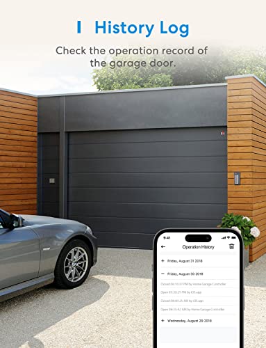 Smart Garage Door Opener Remote with External Antenna (MSG200 with 2 door sensors)