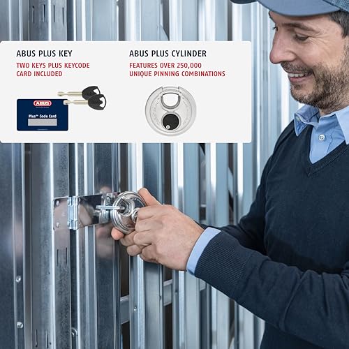 20 70 Heavy Duty Diskus Storage Padlock with 2 Keys (1 Pack Keyed Alike Code 323614)