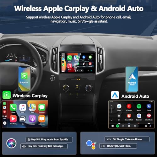 4G+128G Car Radio Stereo for Ford Edge 2015