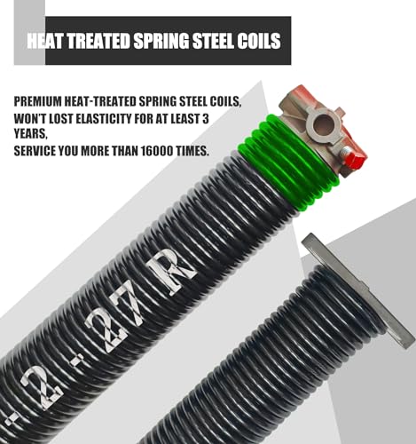 Garage Door Torsion Spring Set (.243x2x27")
