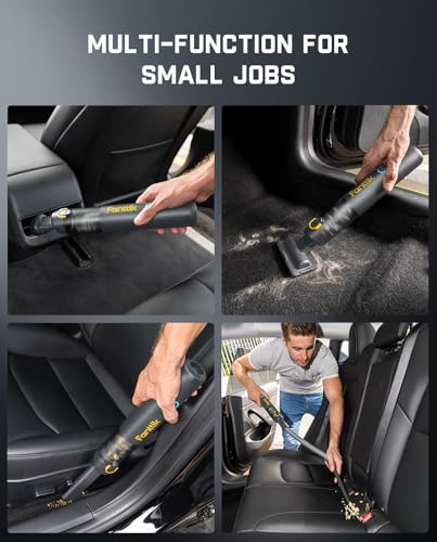 Slim V8 APEX Cordless Car Vacuum & Air Duster (Gray)