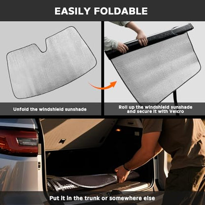 Car Windshield Sun Shade for Toyota Camry 2012 (for Toyota Camry 2012-2017)