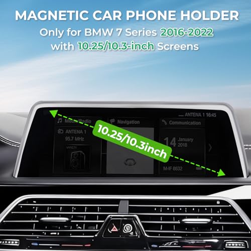Car Phone Holder for BMW 7 Series 2022 2021 2020 2019 2018 2017 2016 (Fit for 2016-2022 7 Series, 10.25/10.3-Inch)
