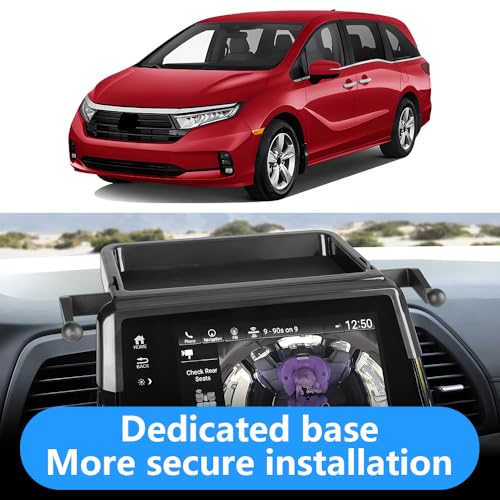 Car Phone Holder Center Console Organizer Tray for Honda Odyssey 2018 2019 2020 2021 2022 2023 2024 [Not for 2025