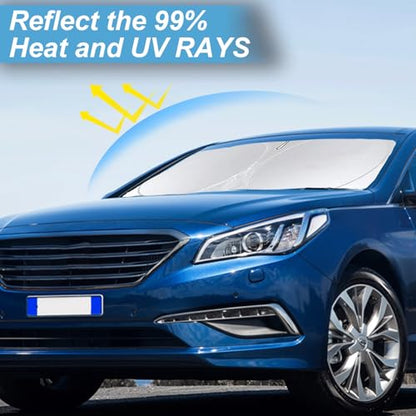 Windshield Sunshade for 2014 (Fit Sonata 2014-2019)