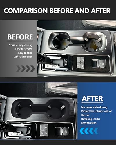 Cup Holder Inserts for 2026 Subaru Outback Accessories (For Outback 2026)