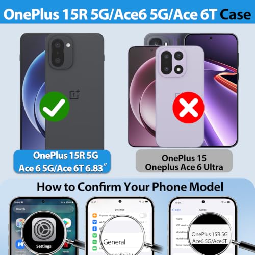 for OnePlus 15R 5G (OnePlus 15R 5G（6.83"） / Silver)