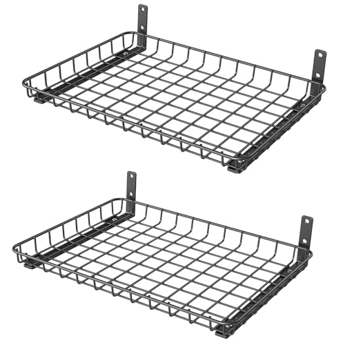 Garage 12x18 inch Wall Shelf (Black / 12x18 in)