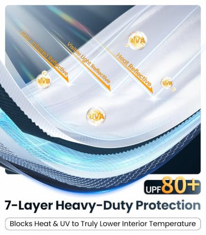 2026 Upgraded Windshield Sun Shade Umbrella (For RAM / For RAM)