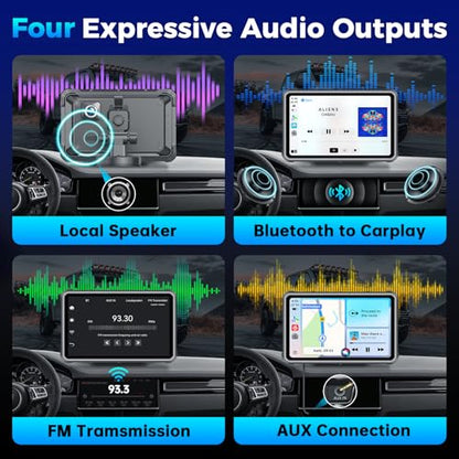 Portable Apple Carplay Screen for Car (8-Inch)