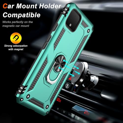 for Google Pixel 4 XL Case with Screen Protector (Teal / Google Pixel 4 XL)