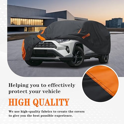 in Full Exterior SUV Car Cover All Weather (2 SUV Car Cover / S2-Fit SUV Length 181-190 inch)