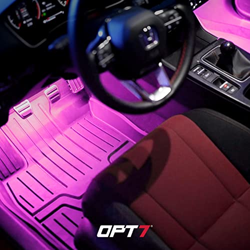 Aura Pro Double Glow Interior Sports Car Lights with App & Remote (4pc Double Row / RGB)