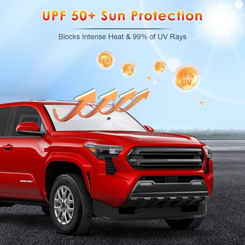 for Umbrella Sunshade for Car Windshield 2016 (for 2016-2026 Tacoma)