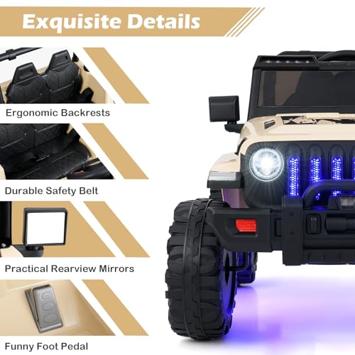 Ride on Truck Car (Khaki)