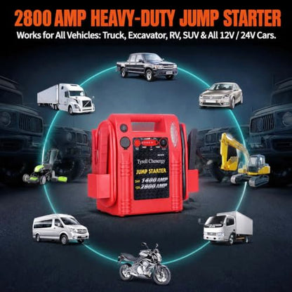 12V 24V Jump Starter (Red)