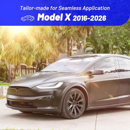 Windshield Sun Shade Umbrella for Tesla Model X 2016 (for Model X 2016-2026)