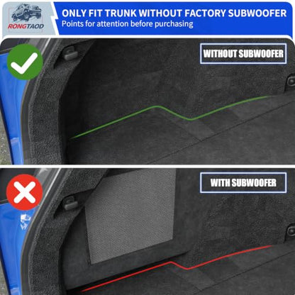 Trunk Mat & Backrest Mats for 2026 Toyota RAV4 Hybrid Accessories