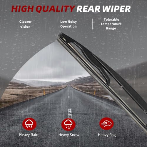 Windshield Wiper Blades Replacement for Chevy Chevrolet Tahoe 2009 (22"+22"+12")