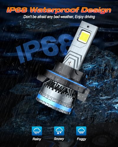 2026 Upgraded 9008 Fog Bulbs (H13/9008)