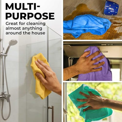 Shammy Cloth for Car Drying (Pink)