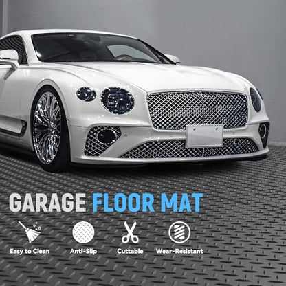4x15 FT Garage Floor Mat (4x15 FT / Gray)