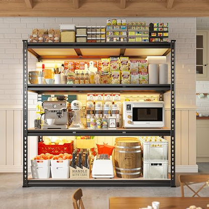 48.2" W Garage Shelving (48.2" W x 24" D x 60.1" H)