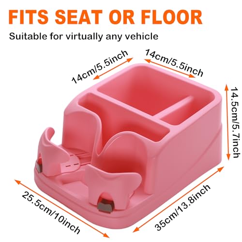 Car Console Organizer (Pink)
