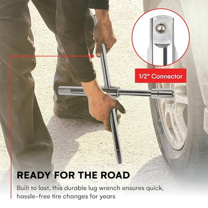 23 inch 4 Way Lug Wrench (23" Cross Tire Wrench)